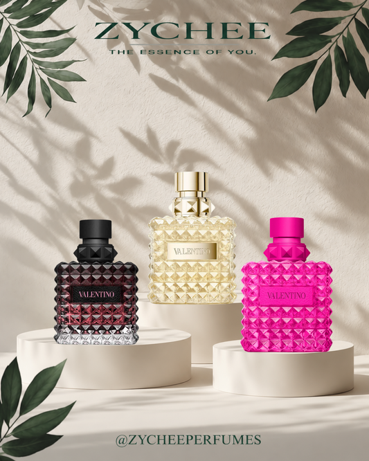 Valentino Trio Bundle - Valentino Donna Born in Roma, Yellow Dream and Pink PP